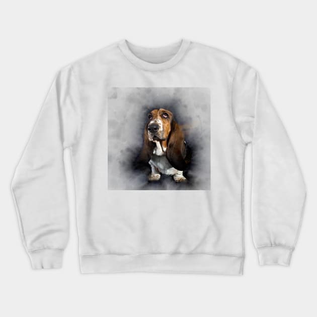 Basset Crewneck Sweatshirt by Noamdelf06